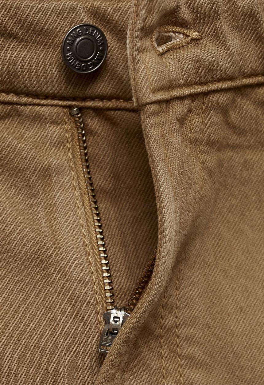 MANGO - Jeans benc  - ligth-brown