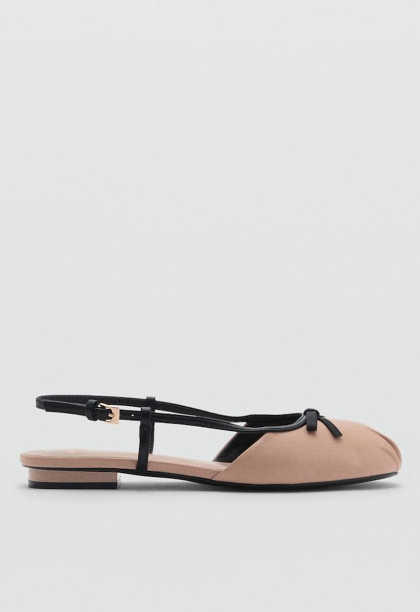 MANGO - Mely1 slingback - light/pastel pink
