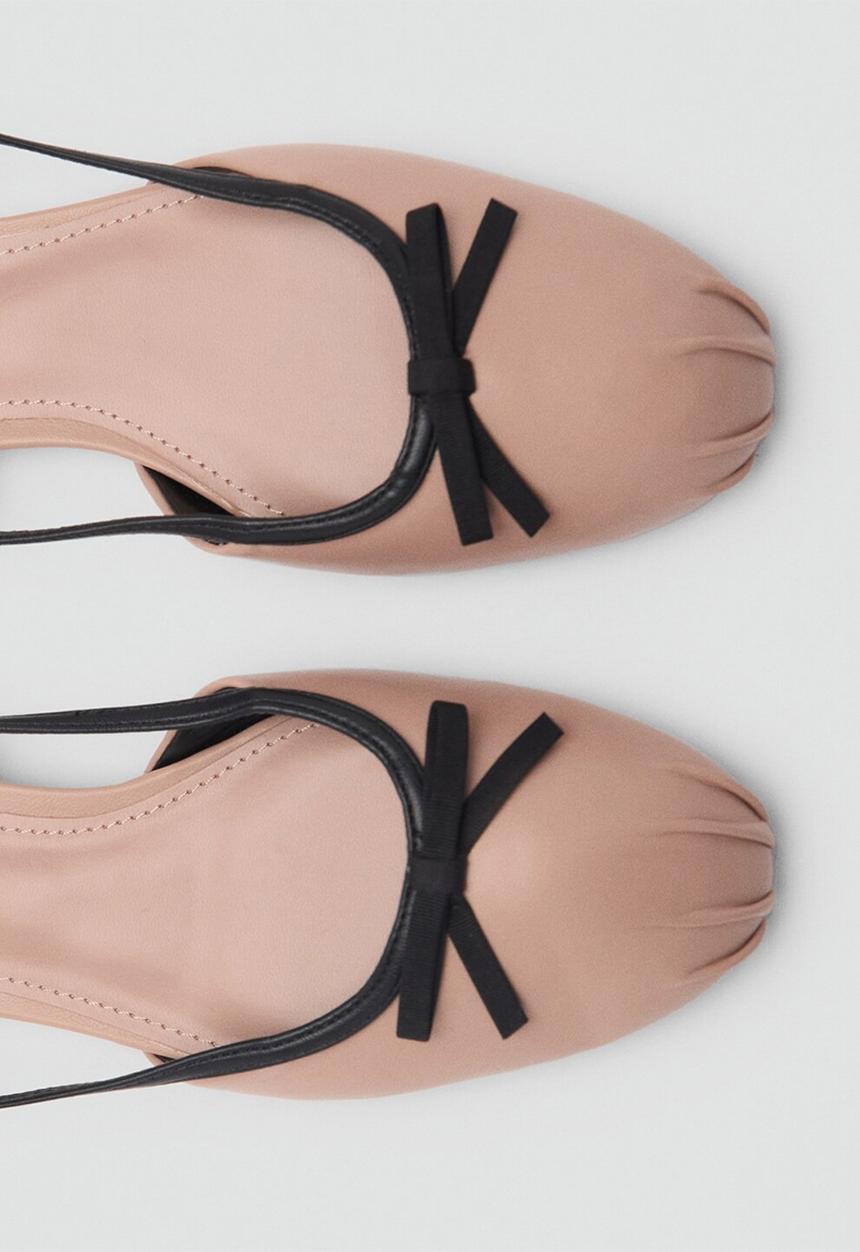 MANGO - Mely1 slingback - light/pastel pink