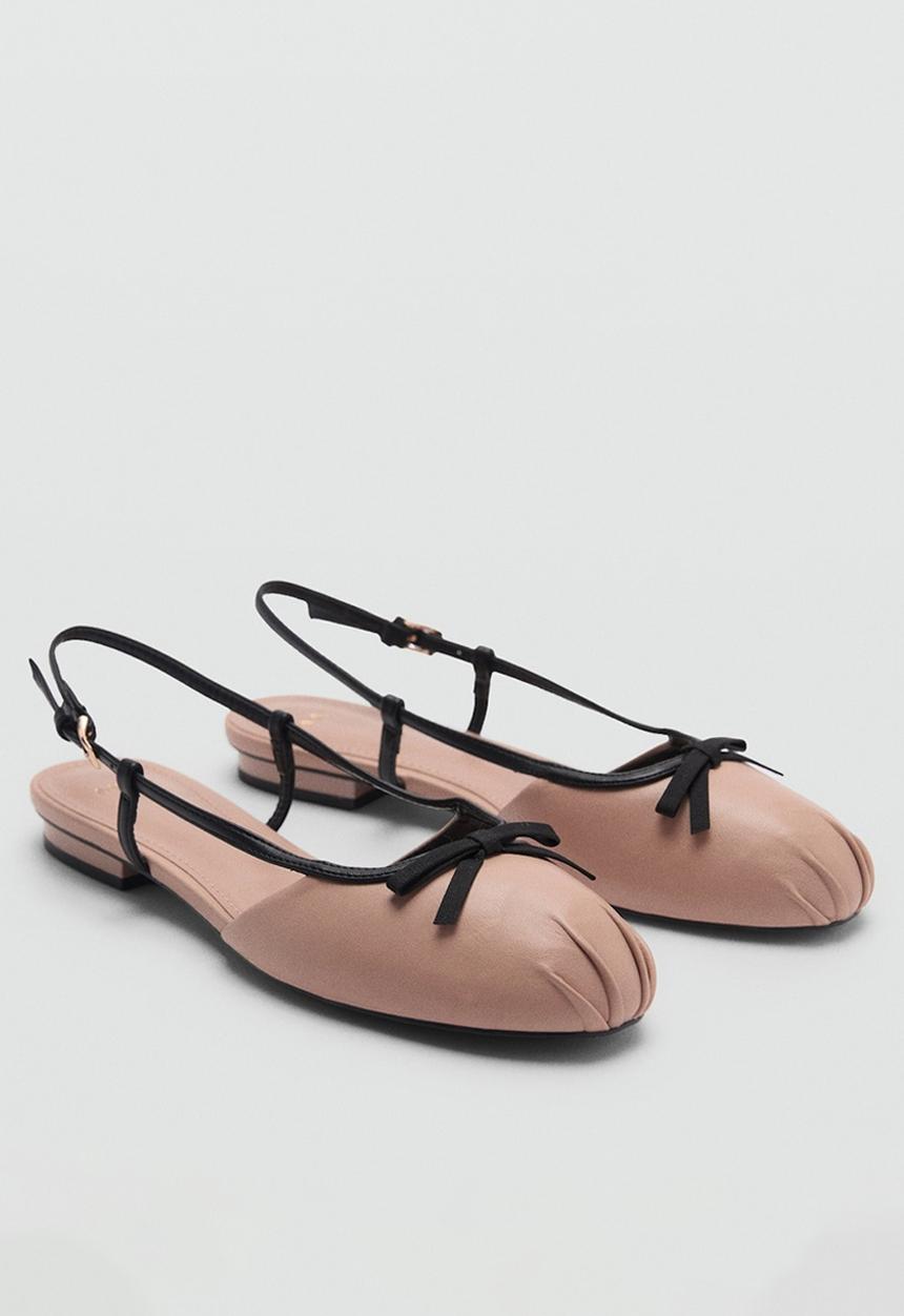 MANGO - Mely1 slingback - light/pastel pink