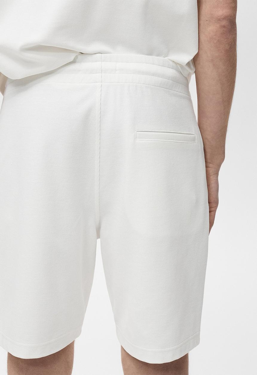 MANGO - Shorts PERES - White