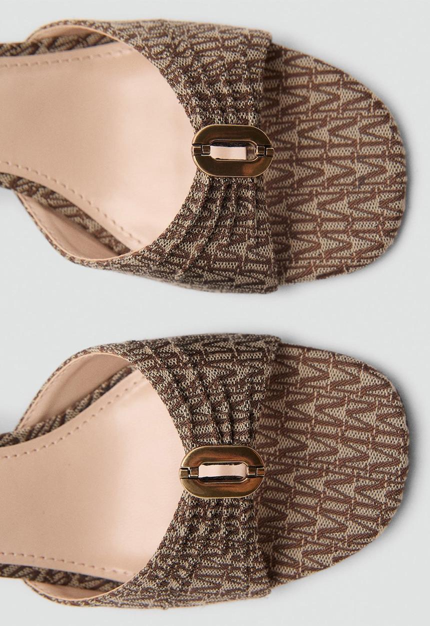 MANGO - Piece heel - brown
