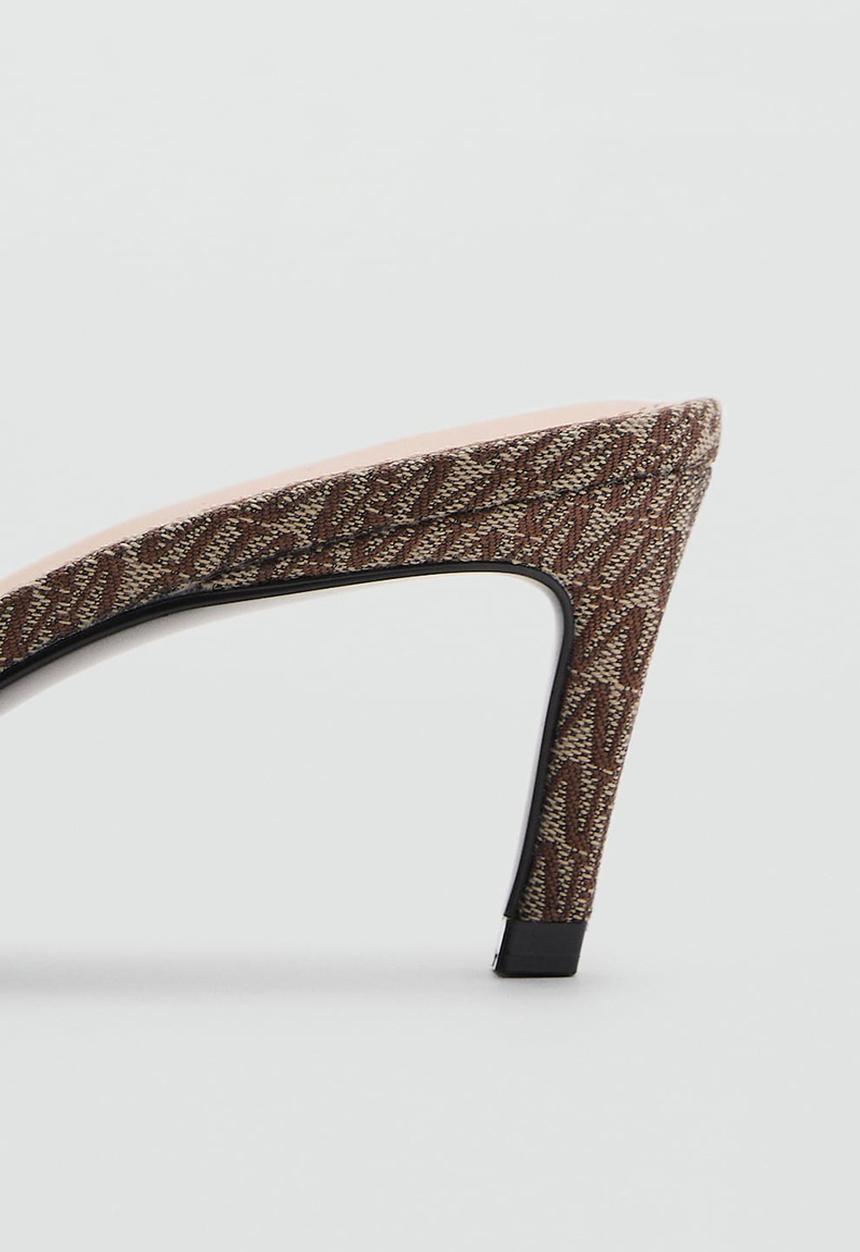 MANGO - Piece heel - brown