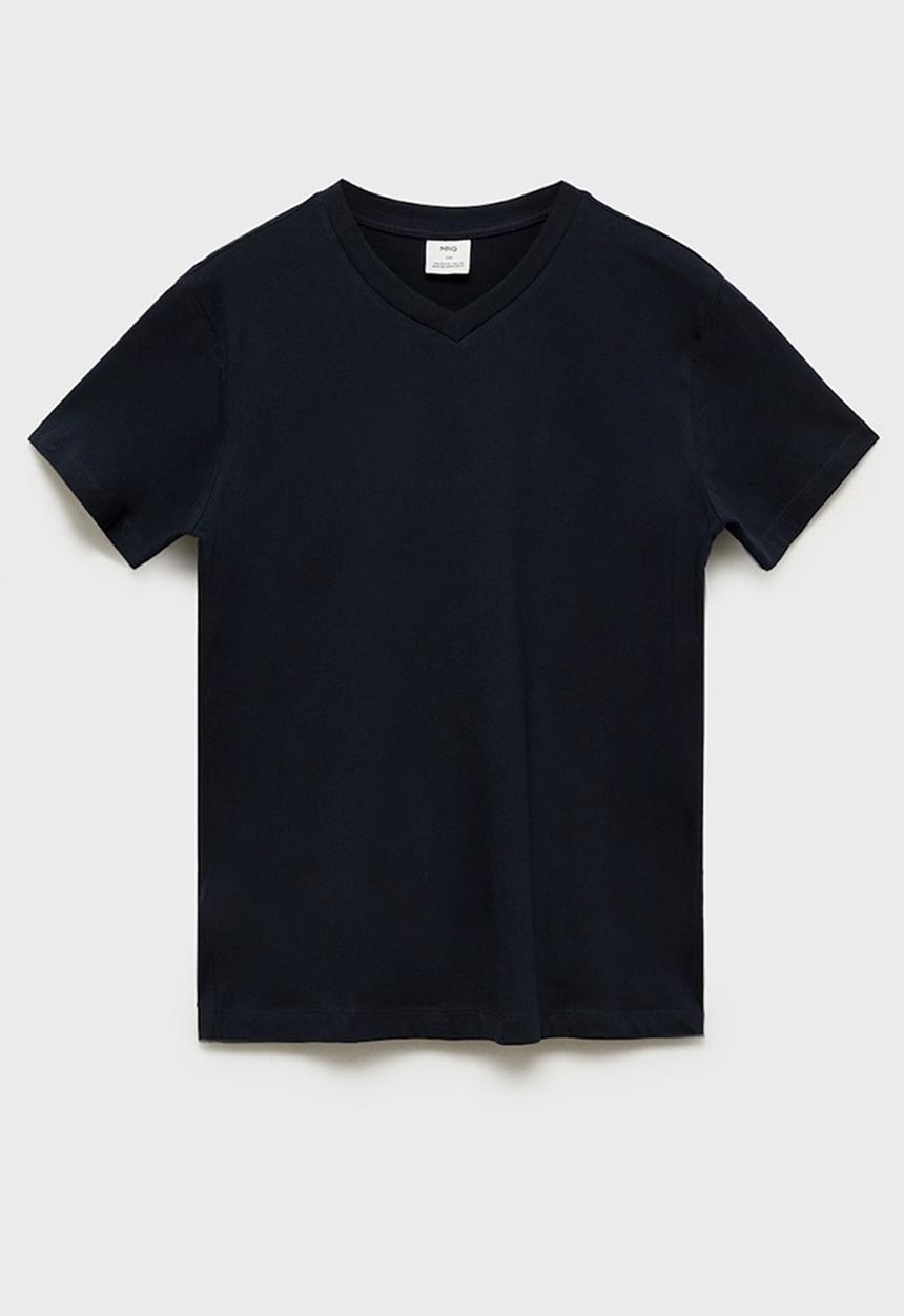 MANGO - T-Shirt CHELSEA - Navy