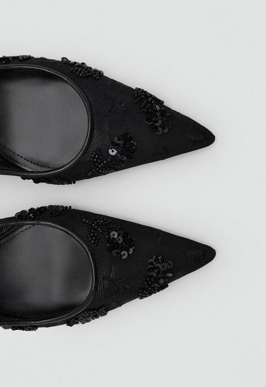 MANGO - Lucida heel - black