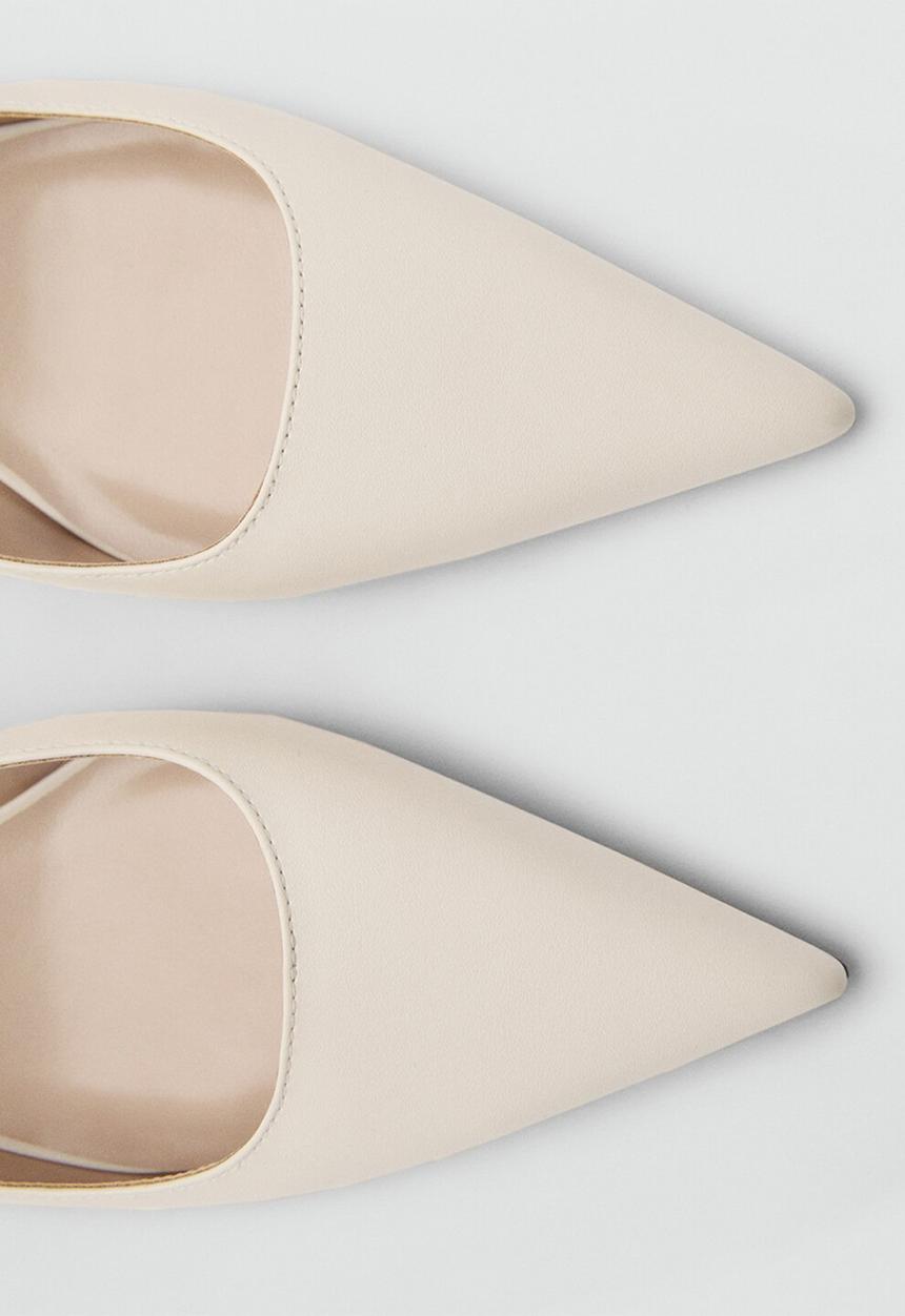 MANGO - Moon heel - light beige