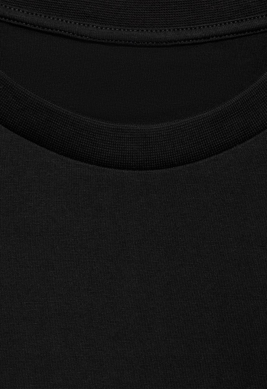 MANGO - T-Shirt CHERLO - black