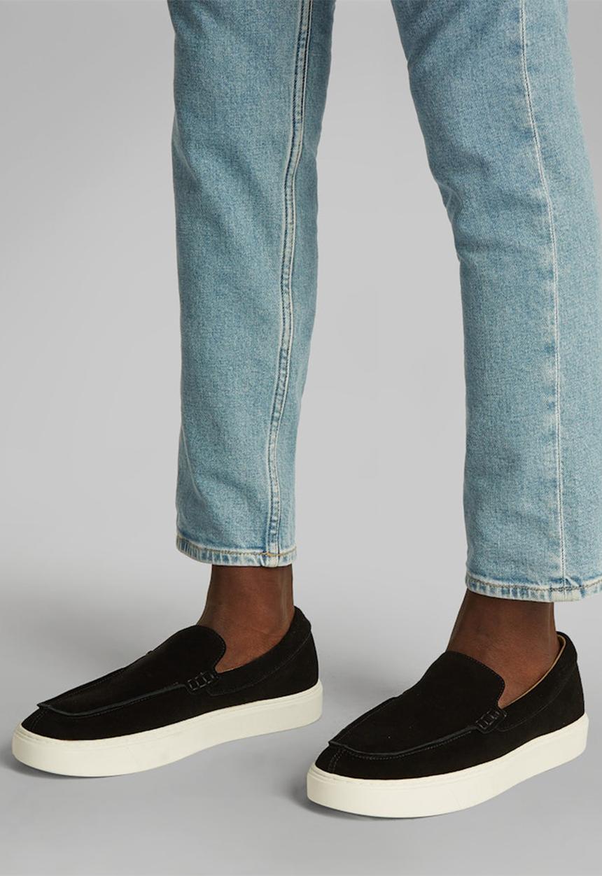 Calvin Klein - MOCCASIN SUEDE - Ck Black