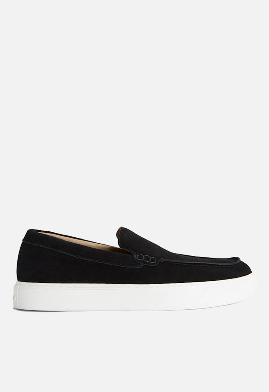 Calvin Klein - MOCCASIN SUEDE - Ck Black