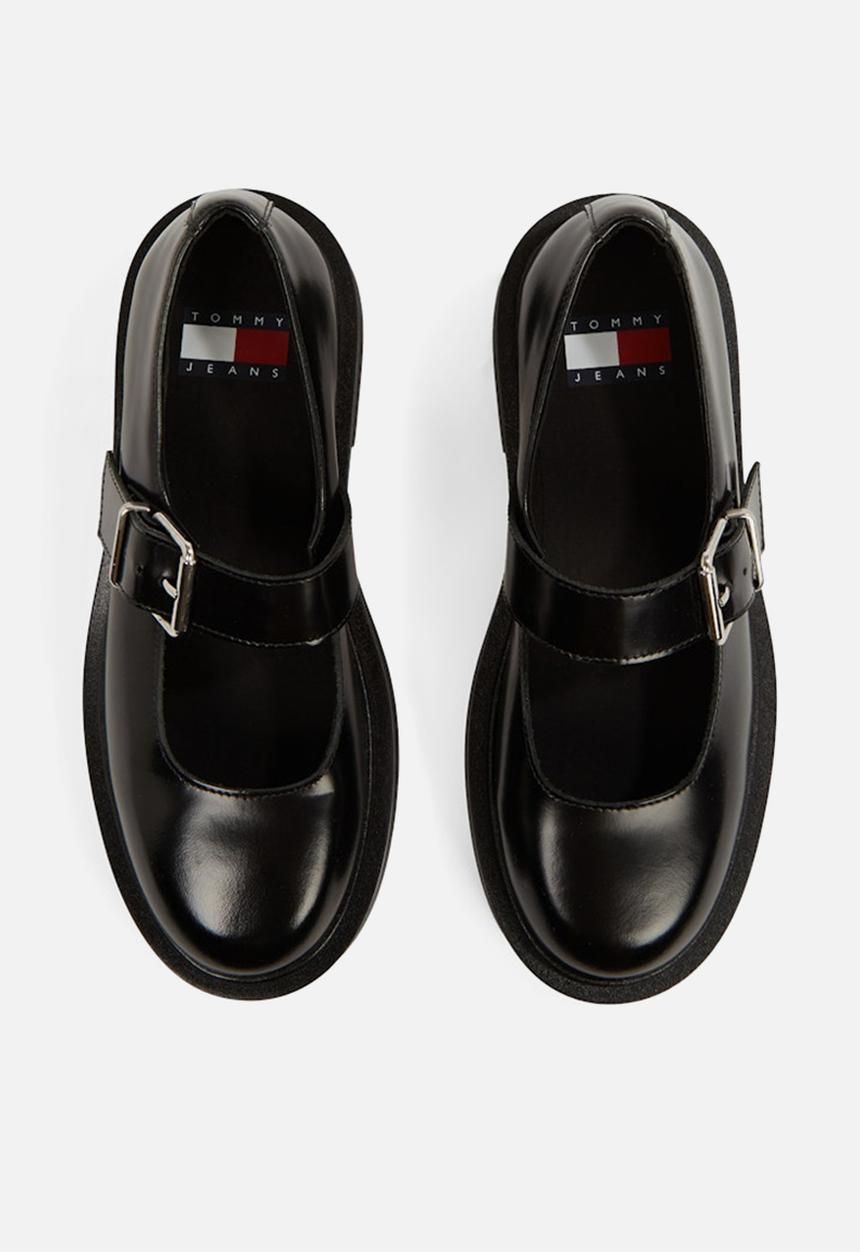 Tommy Hilfiger - Mary jane flat  - black