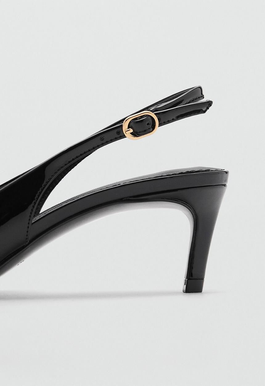 MANGO - Petum heel - black