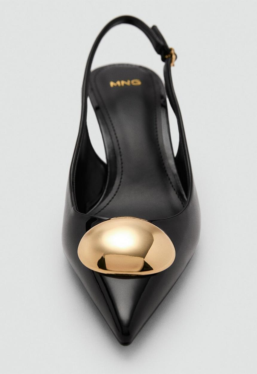 MANGO - Petum heel - black