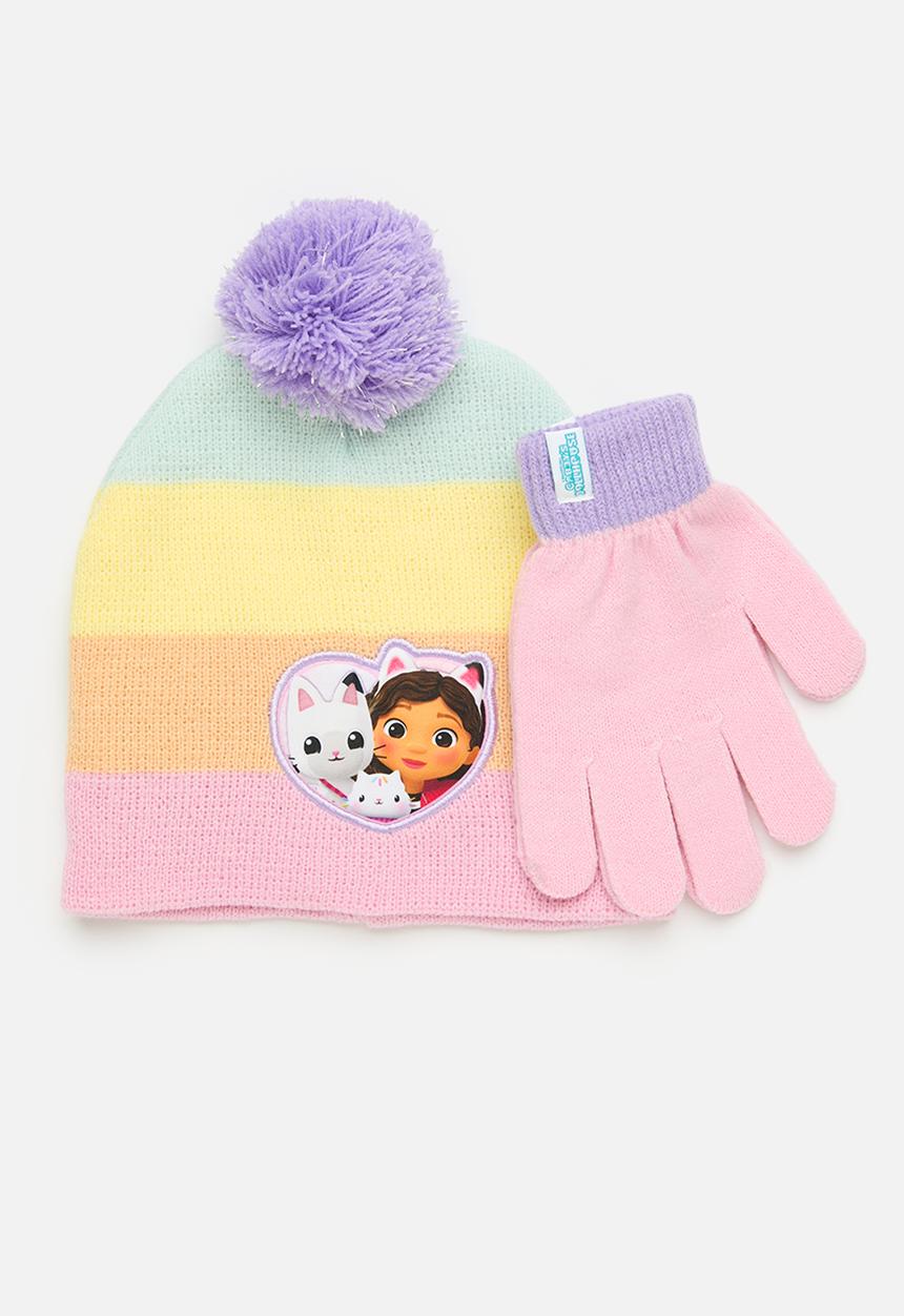 Character Group - Gabby's dollhouse beanie & glove - multi 