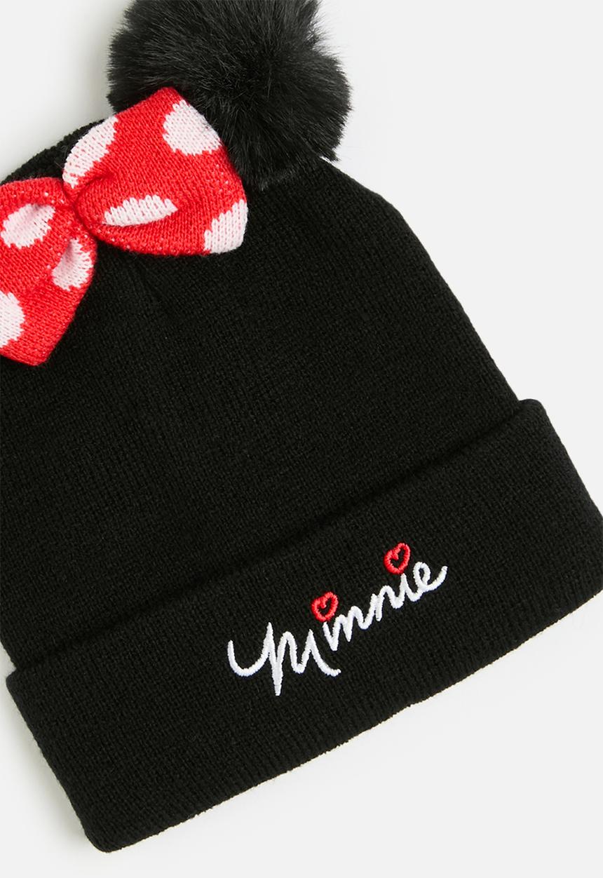 Pop Candy - Minnie mouse beanie - black