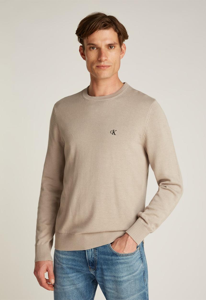 Calvin Klein - Modern Crew Neck Sweater - Atmosphere