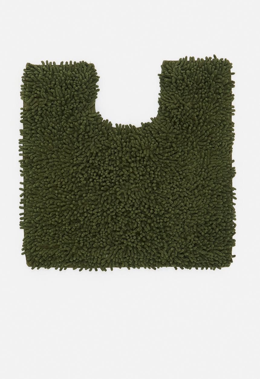 Sixth Floor - Tufted Toilet Mat - Winter Moss