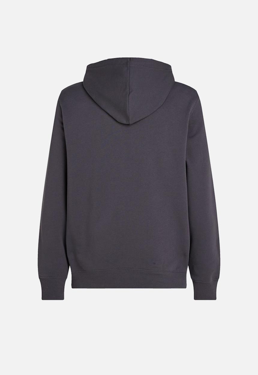 Calvin Klein - SEASONAL MONOLOGO REGULAR HOODIE - EBONY
