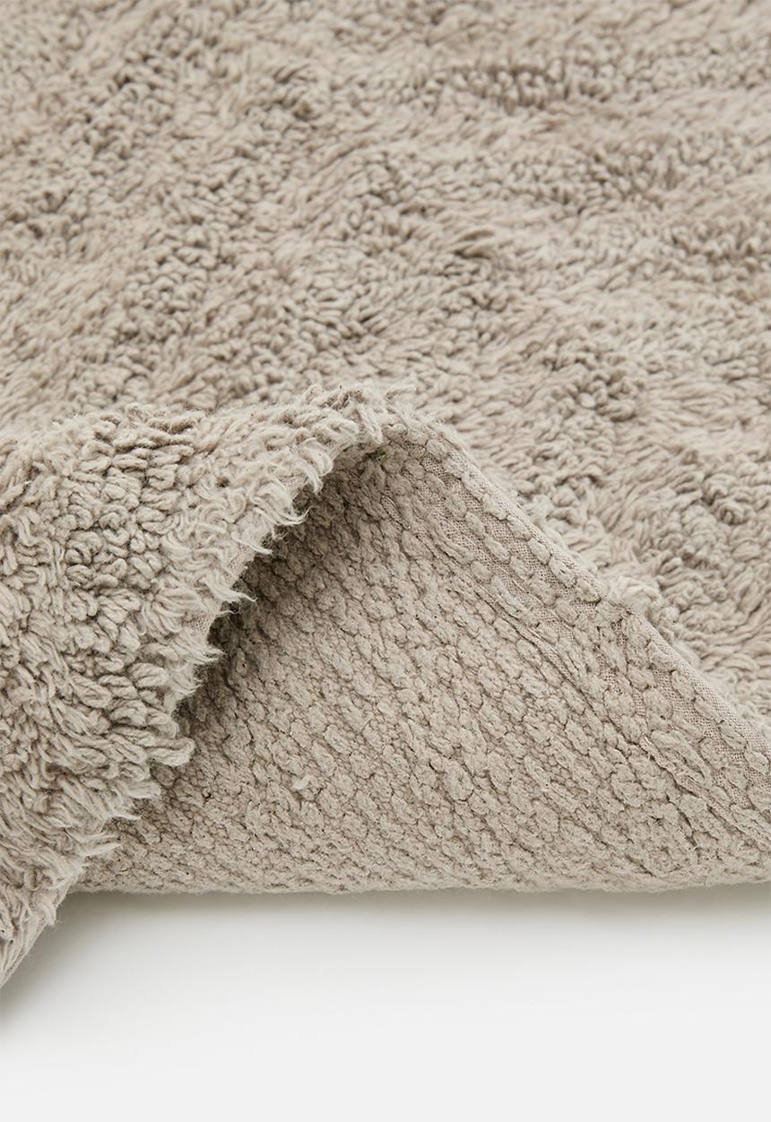 Sixth Floor - Tufted Bath Mat - Stone