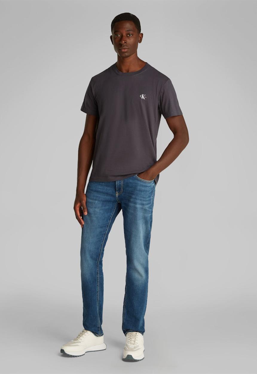 Calvin Klein - 2 PACK MONOLOGO T-SHIRT - Ck Black/India Ink