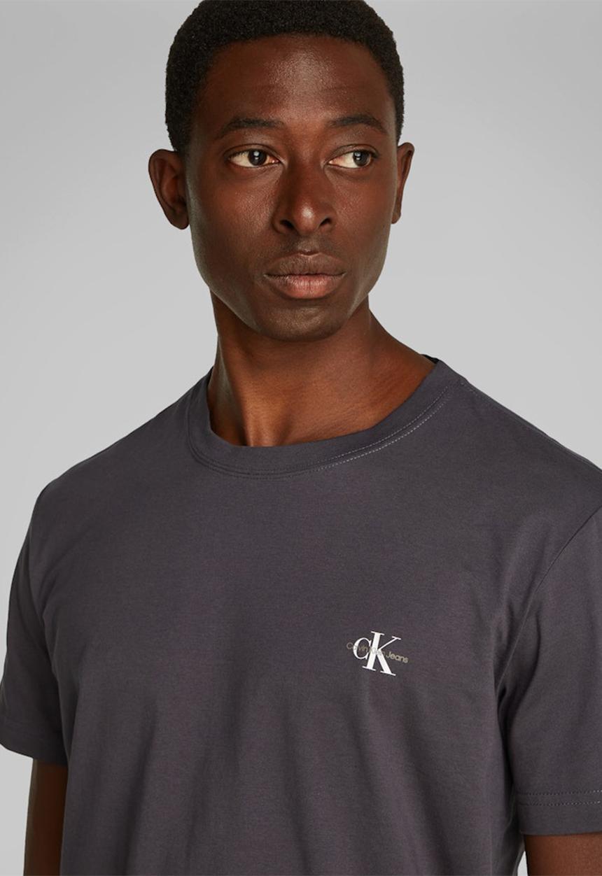Calvin Klein - 2 PACK MONOLOGO T-SHIRT - Ck Black/India Ink