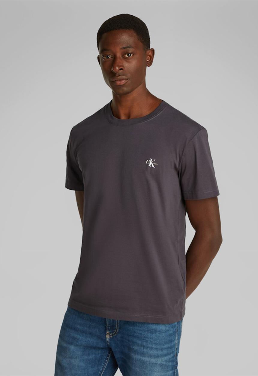 Calvin Klein - 2 PACK MONOLOGO T-SHIRT - Ck Black/India Ink