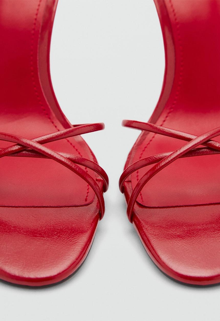 MANGO - Zazo heel - red