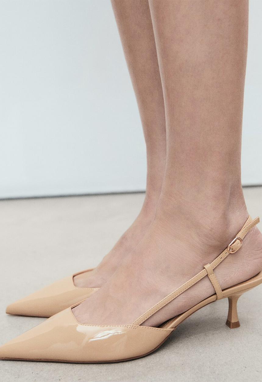MANGO - Tonio heel - light/pastel pink
