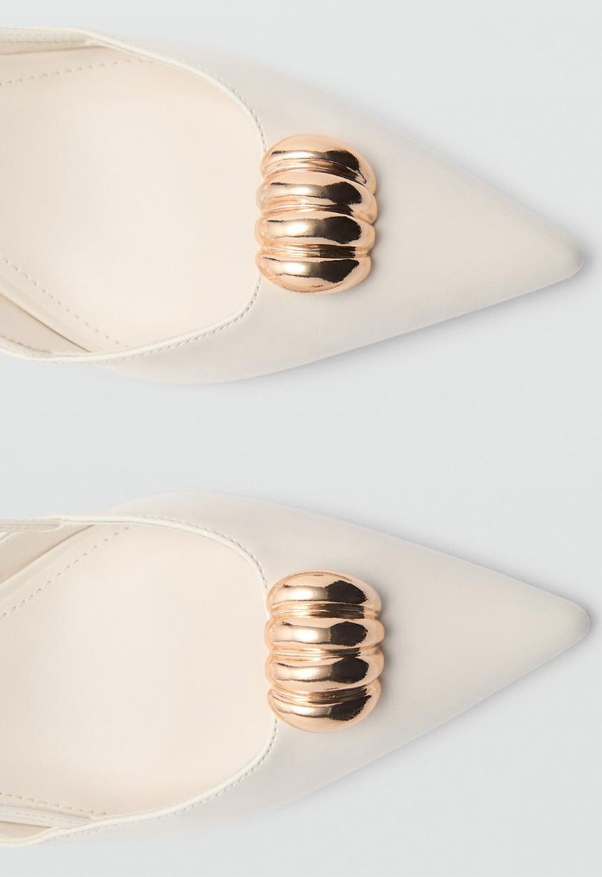 MANGO - Imagine heel - white