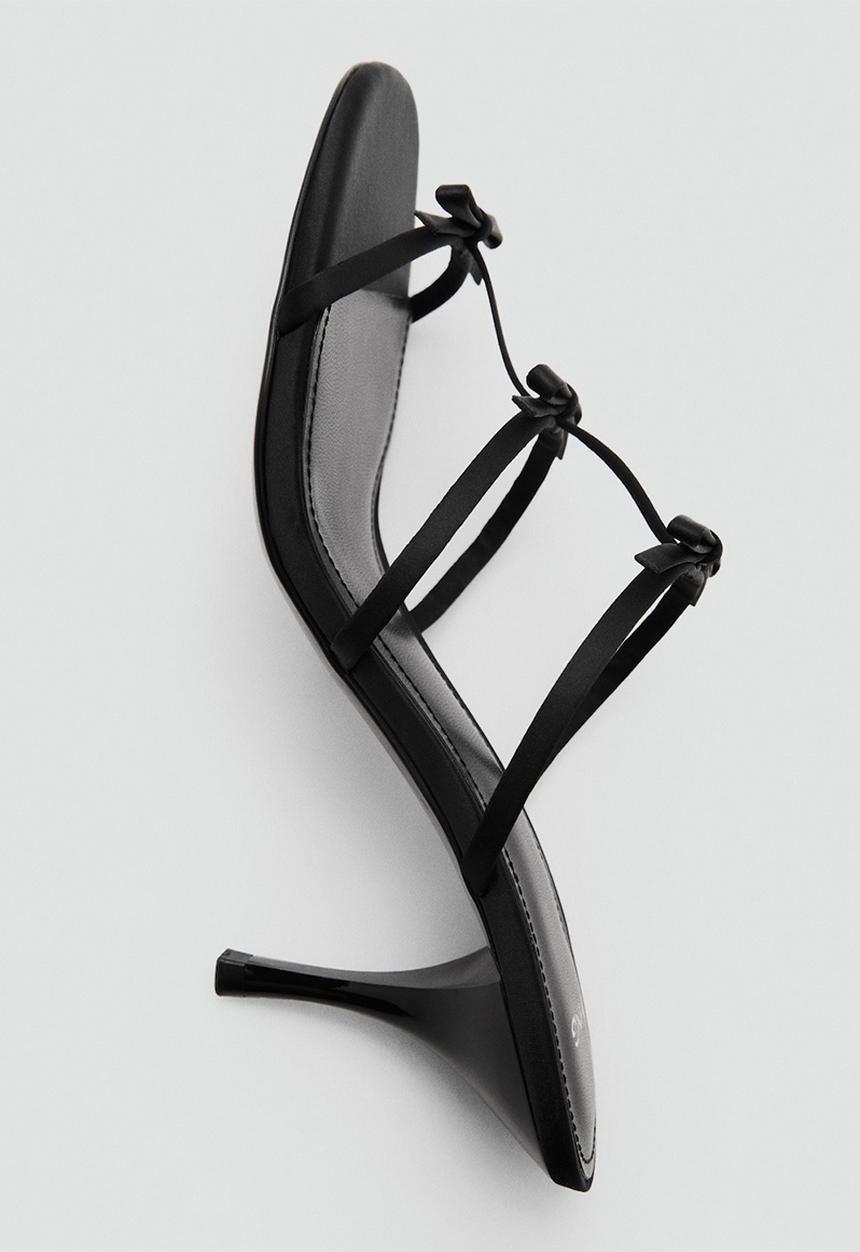 MANGO - Merlot heel - black
