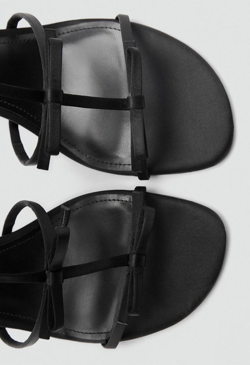 MANGO - Merlot heel - black