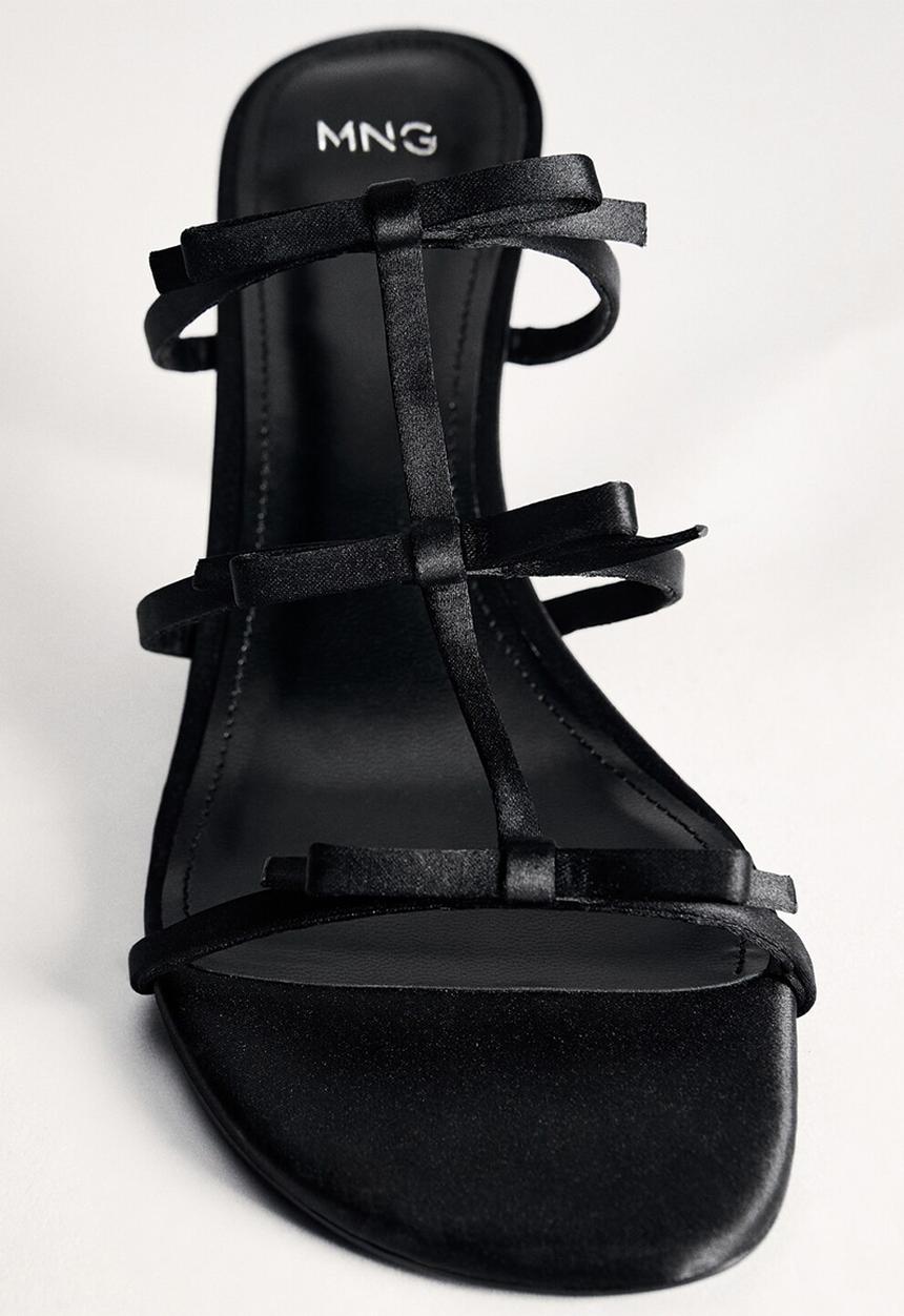MANGO - Merlot heel - black