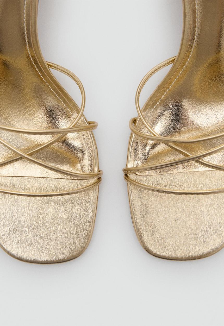 MANGO - Lana1 heel - gold