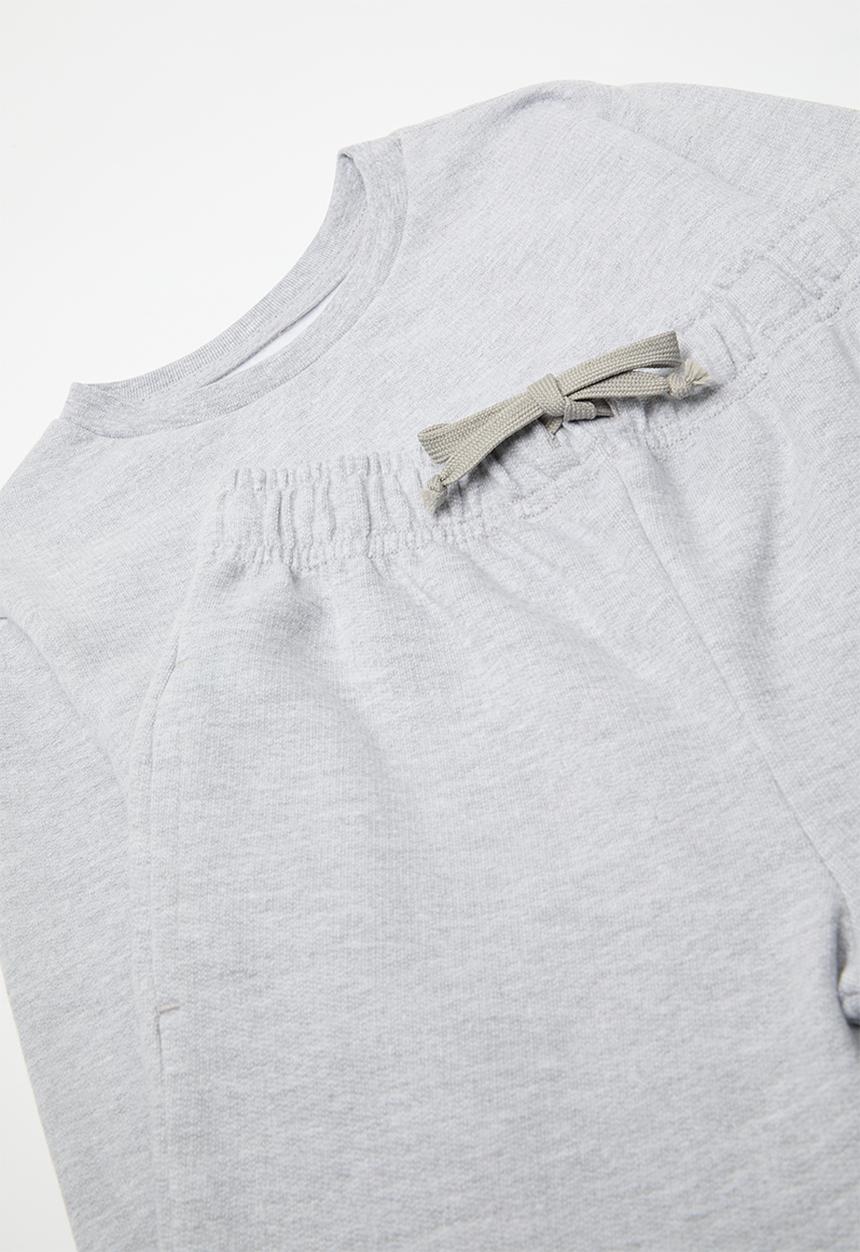 Pop Candy - Plain tracksuit set - grey