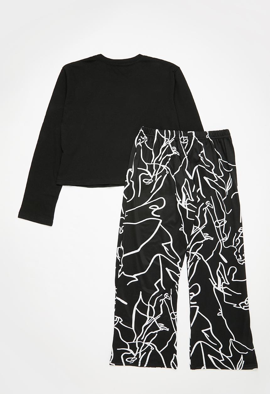 Pop Candy - Pj set - black
