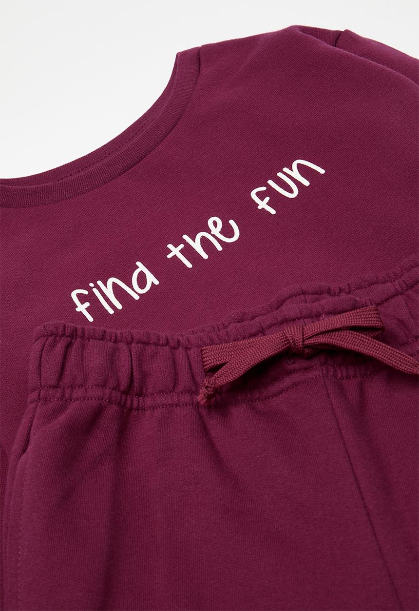 Pop Candy - Sweatset - maroon