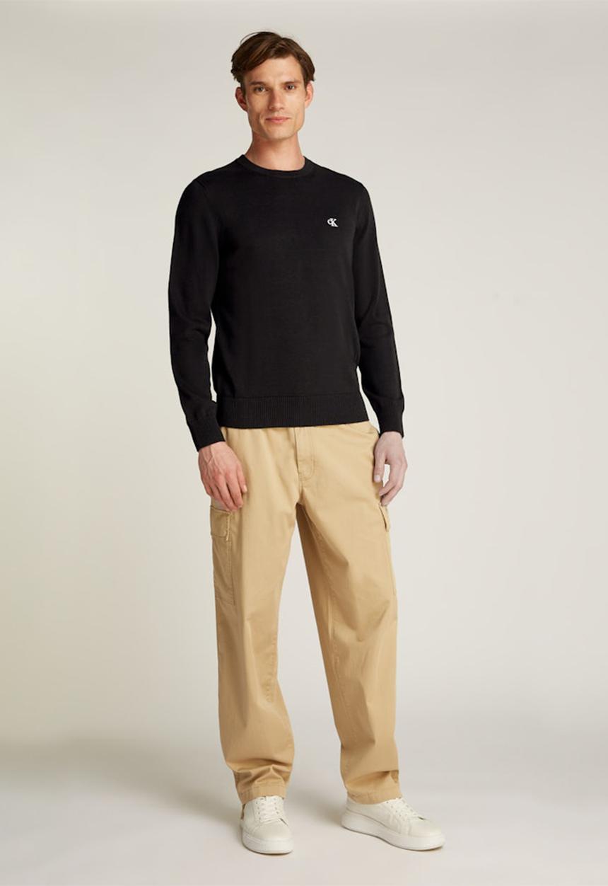 Calvin Klein - Modern crew neck sweater - ck black