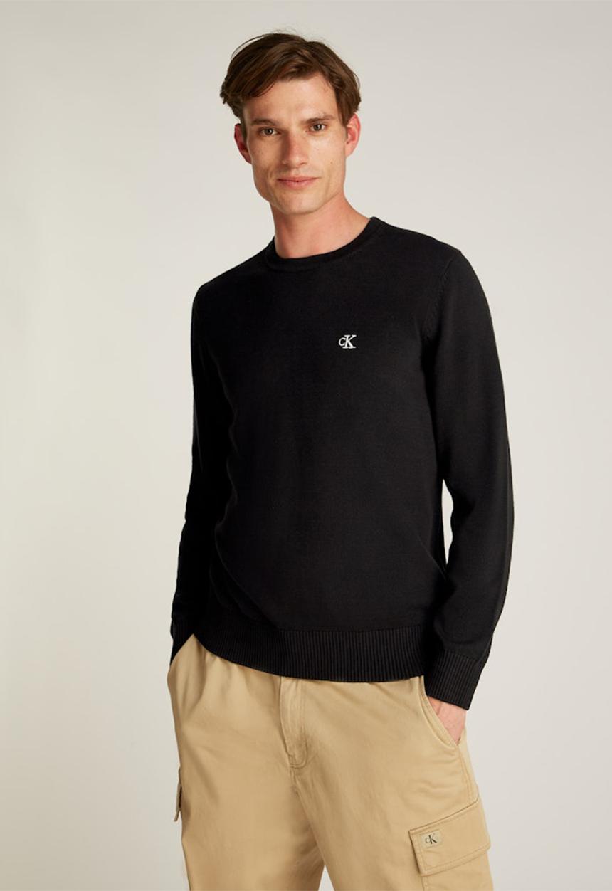 Calvin Klein - Modern crew neck sweater - ck black