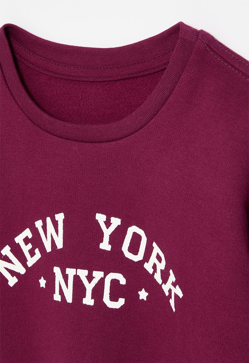 Pop Candy - Sweartshirt-maroon 