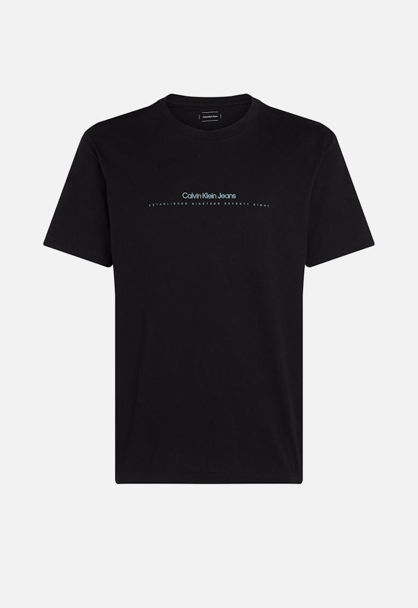 Calvin Klein - Minimal logo tee - ck black