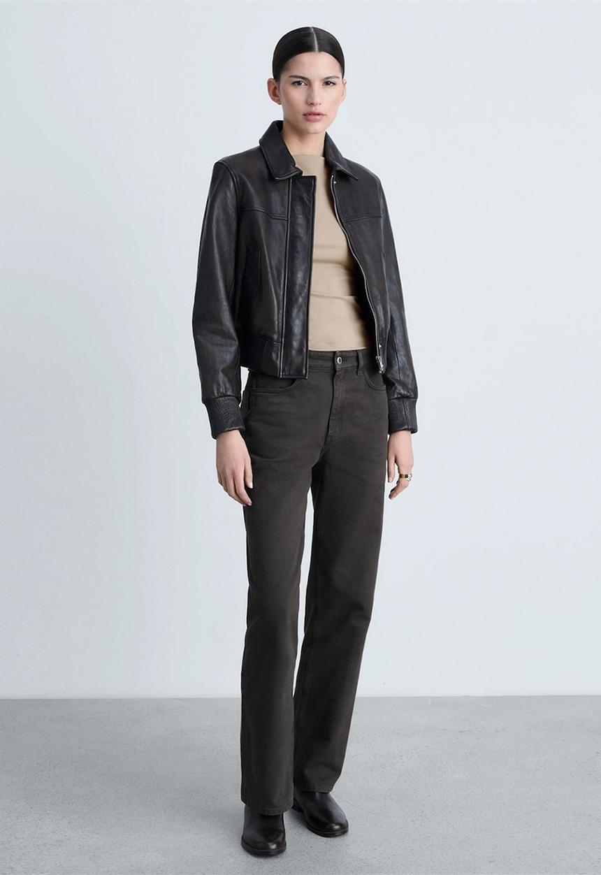 MANGO - Top Tecla - Light Pastel Brown