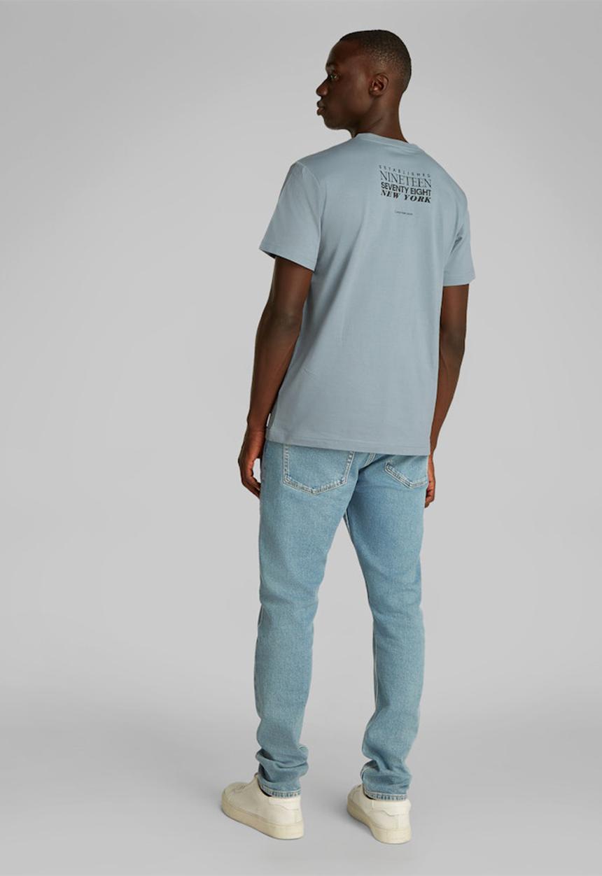Calvin Klein - Typeface graphic tee - lead
