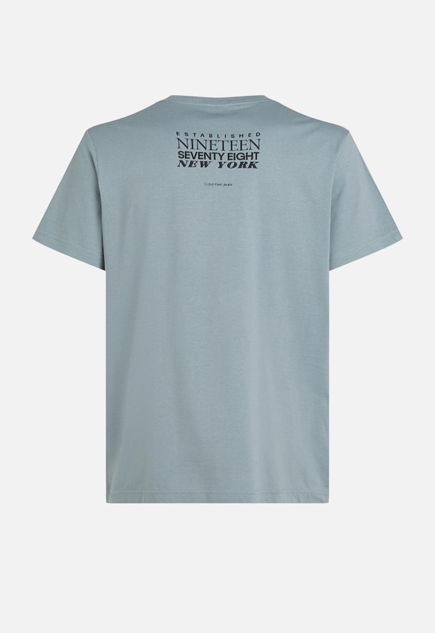 Calvin Klein - Typeface graphic tee - lead