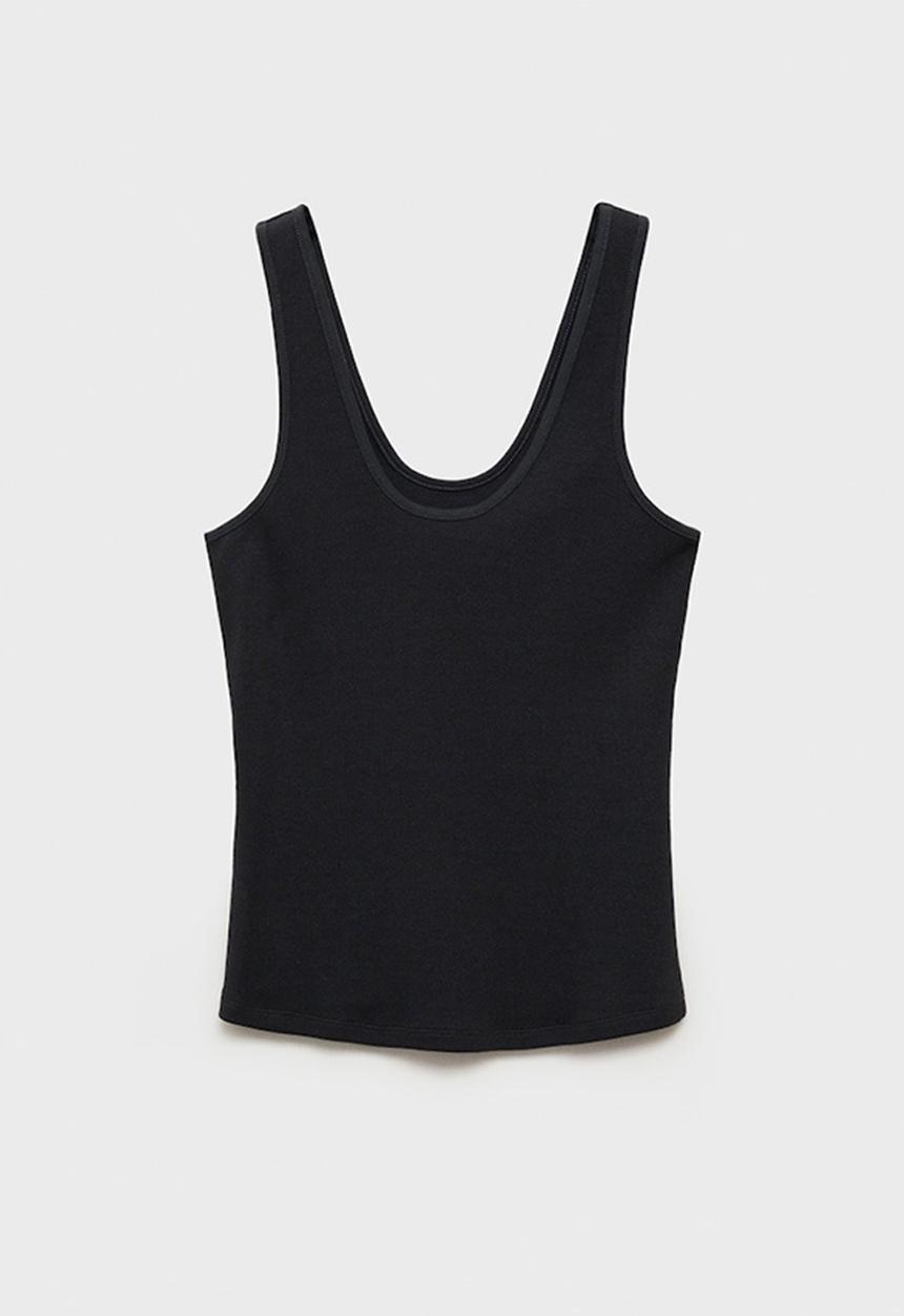 MANGO - Top Kurt - Charcoal