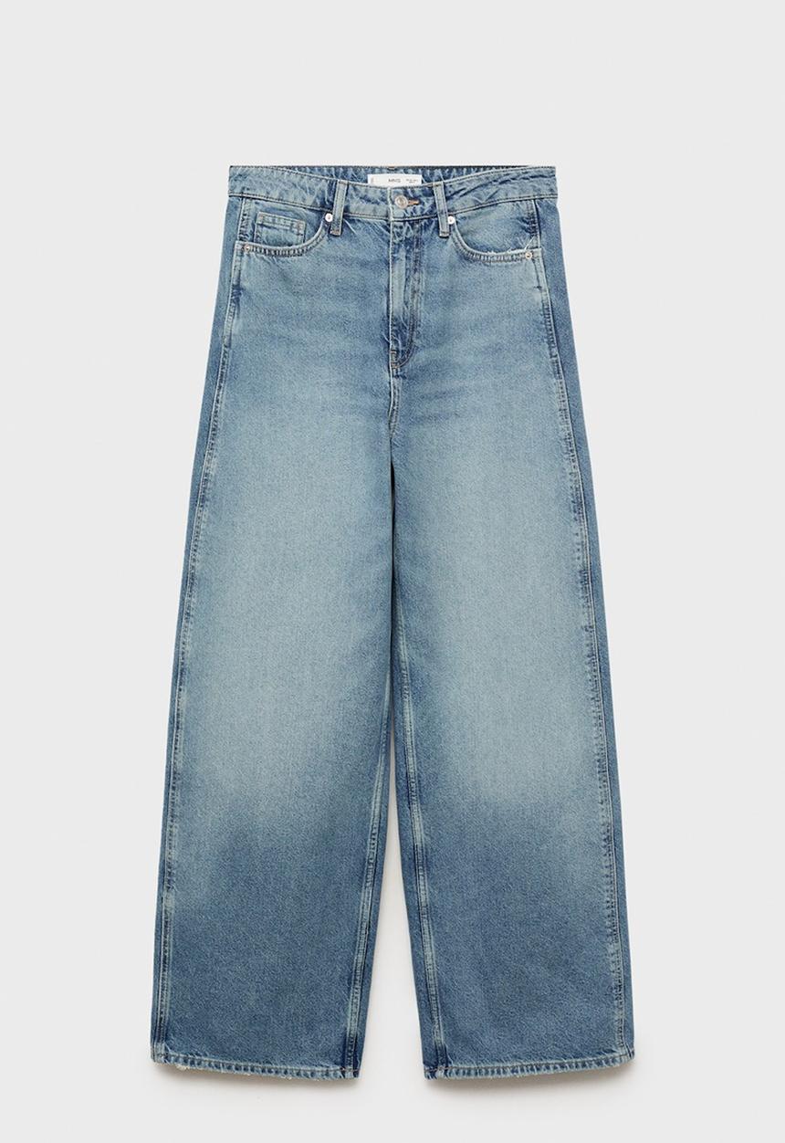 MANGO - Jeans Camilla - Open Blue