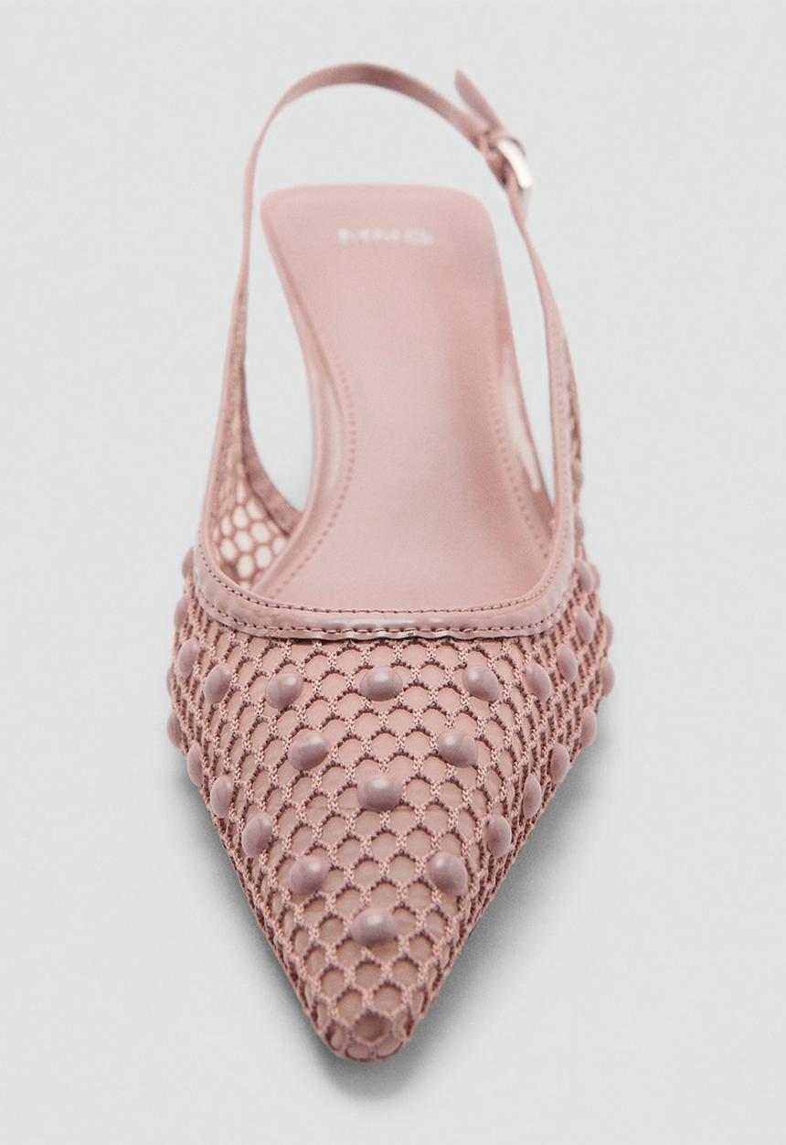 MANGO - Emond heel - light/pastel pink