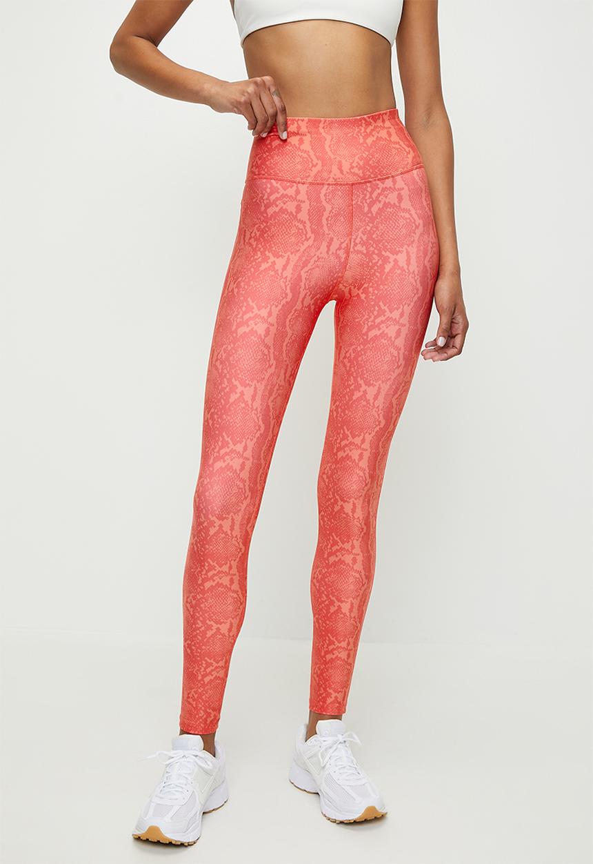 Reebok - Id Train Aop Tight - Sunset Coral