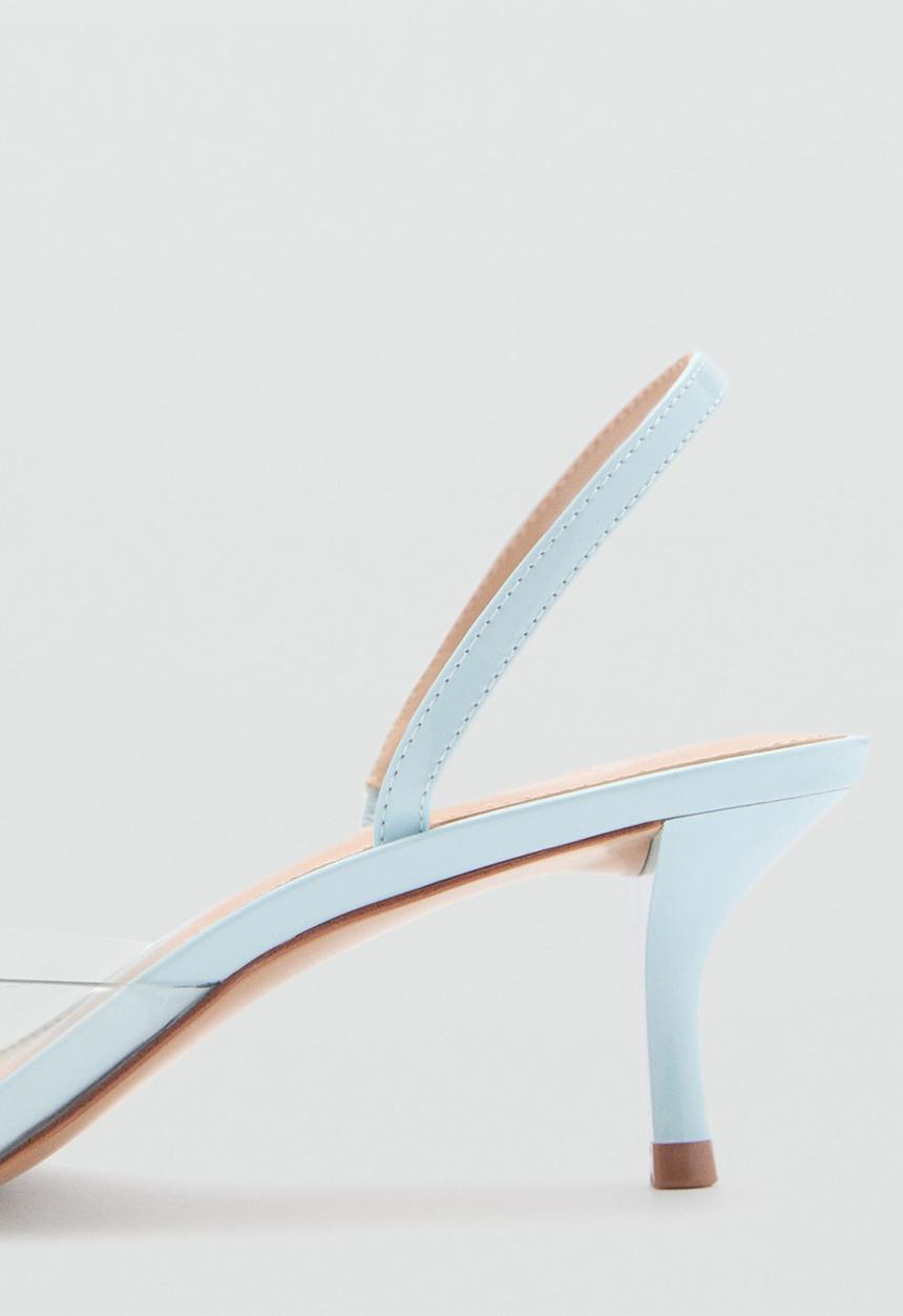 MANGO - Bisou heel - medium blue