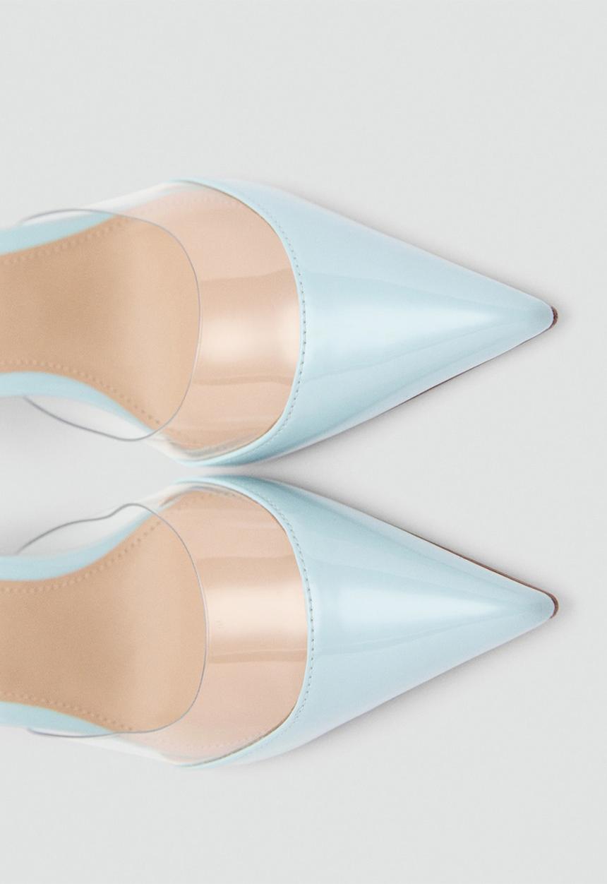 MANGO - Bisou heel - medium blue