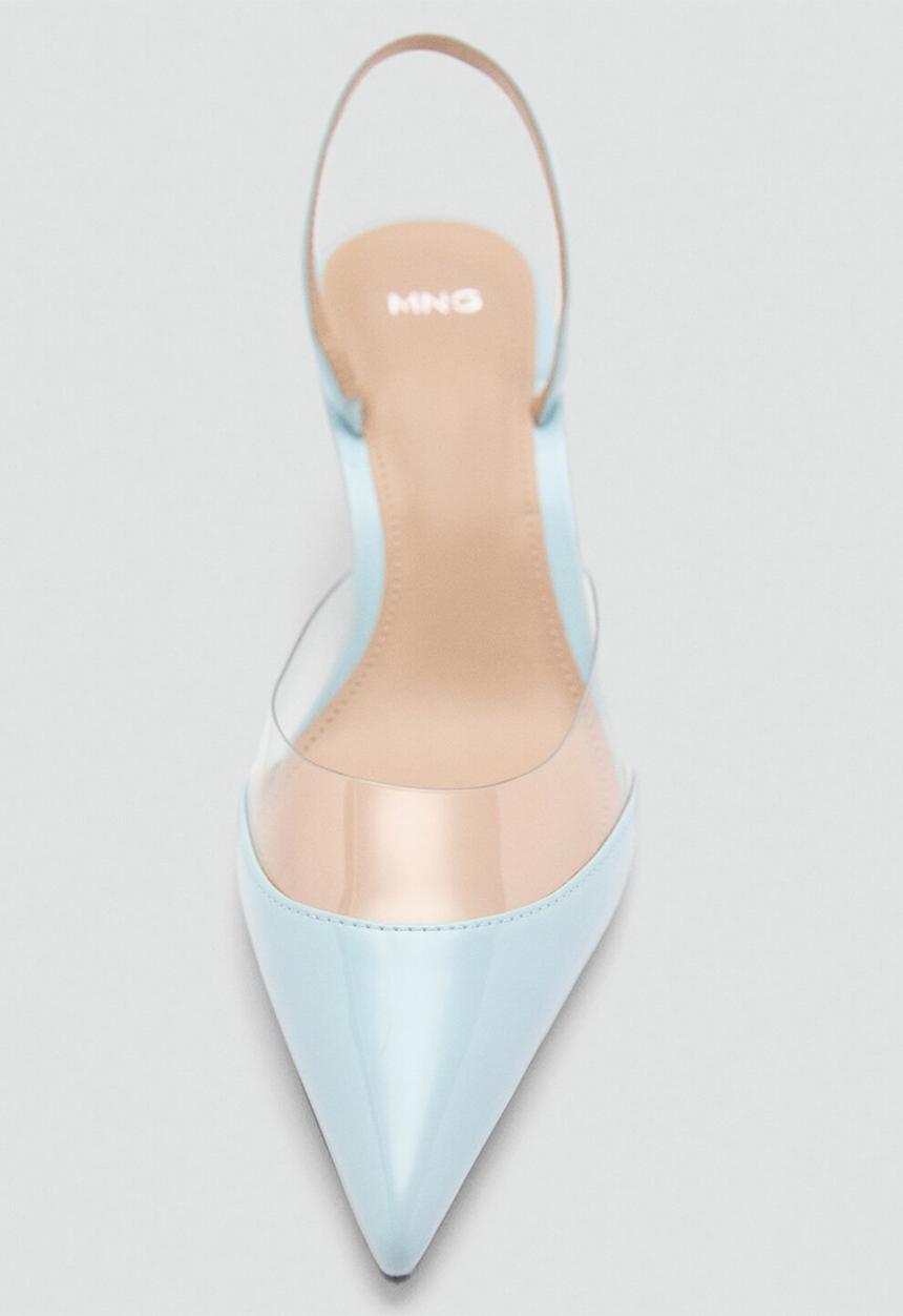 MANGO - Bisou heel - medium blue