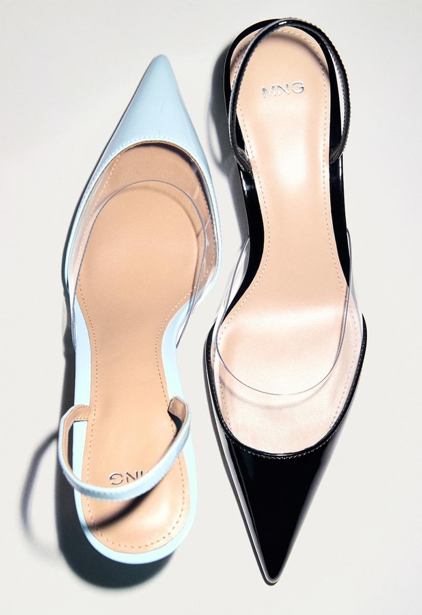 MANGO - Bisou heel - medium blue